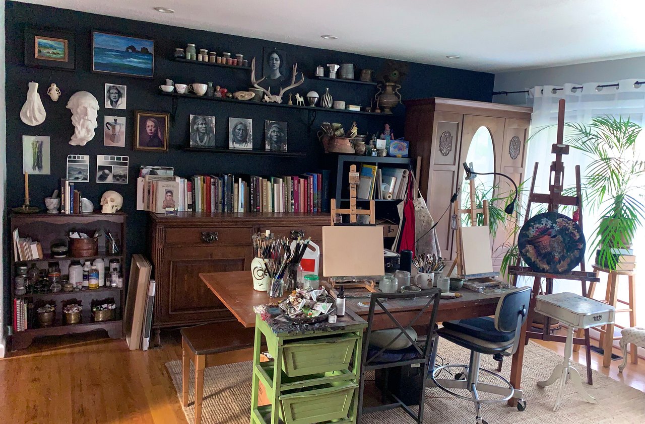 Portland Art Studio and PDX Painting Classroom of Brooke Walker-Knoblich